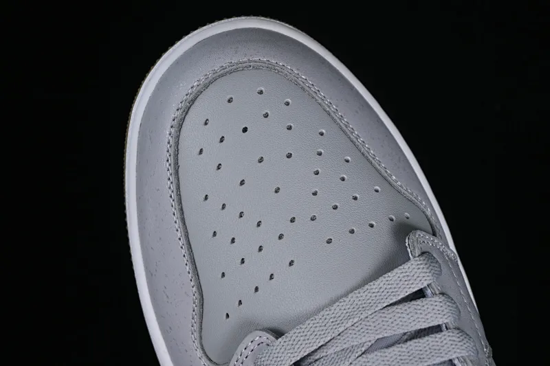 All categories Air Jordan Jordan series basketball shoes Air Jordan 1 Low G version pure original Air Jordan 1 Low Golf AJ1 Joe 1 new golf version raw rubber gray DD9315-006